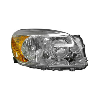 Pacific Best® - Passenger Side Replacement Headlight Lens and Housing (CAPA Certified)