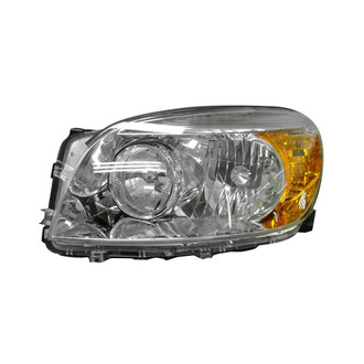 Pacific Best® - Driver Side Replacement Headlight Lens and Housing (Standard Line)