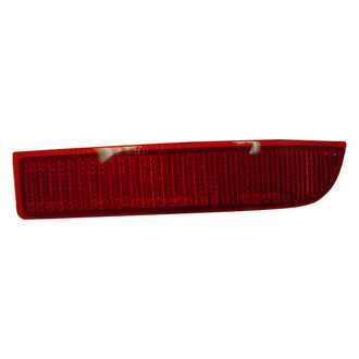 Pacific Best® - Rear Passenger Side Bumper Reflector (CAPA Certified)