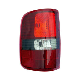 Pacific Best® - Driver Side Replacement Tail Light Lens and Housing (CAPA Certified)