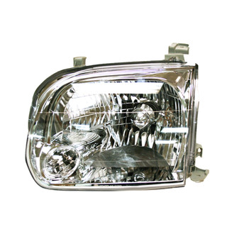 Pacific Best® - Driver Side Replacement Headlight (Standard Line)