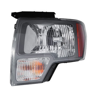 Pacific Best® - Driver Side Replacement Headlight (CAPA Certified)