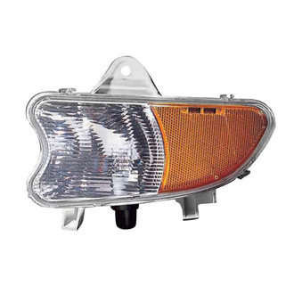 Pacific Best® - Driver Side Replacement Turn Signal/Parking Light (CAPA Certified)