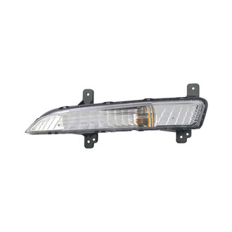 Pacific Best® - Driver Side Replacement Turn Signal/Parking Light (CAPA Certified)
