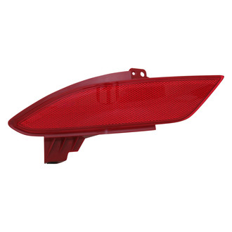 Pacific Best® - Rear Driver Side Bumper Reflector (CAPA Certified)