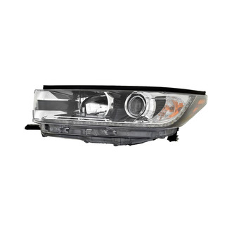 Pacific Best® - Driver Side Replacement Headlight (CAPA Certified)