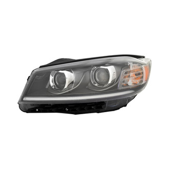 Pacific Best® - Driver Side Replacement Headlight (Standard Line)