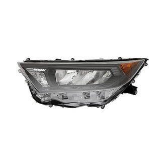 Pacific Best® - Driver Side Replacement Headlight Lens and Housing (Standard Line)