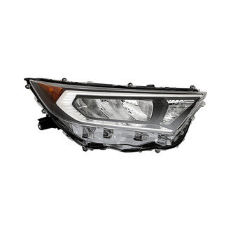 Pacific Best® - Passenger Side Replacement Headlight Lens and Housing (Standard Line)