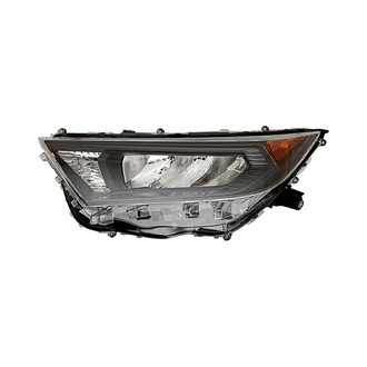 Pacific Best® - Driver Side Replacement Headlight Lens and Housing (CAPA Certified)