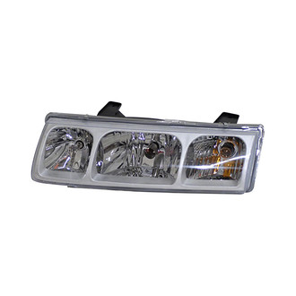 Pacific Best® - Driver Side Replacement Headlight (Standard Line)