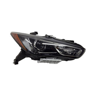Pacific Best® - Passenger Side Replacement Headlight (Standard Line)