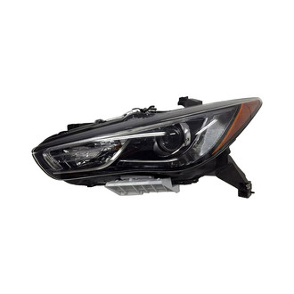 Pacific Best® - Driver Side Replacement Headlight (Standard Line)