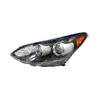 Pacific Best® - Driver Side Replacement Headlight (Standard Line)