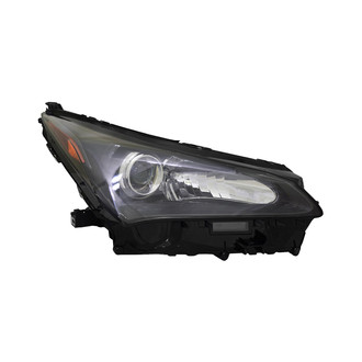Pacific Best® - Passenger Side Replacement Headlight (Standard Line)