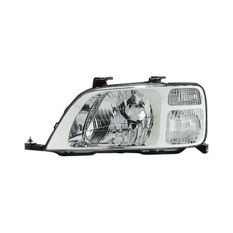 Pacific Best® - Driver Side Replacement Headlight Lens and Housing (Standard Line)