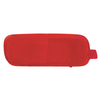 Pacific Best® - Rear Driver Side Bumper Reflector (CAPA Certified)
