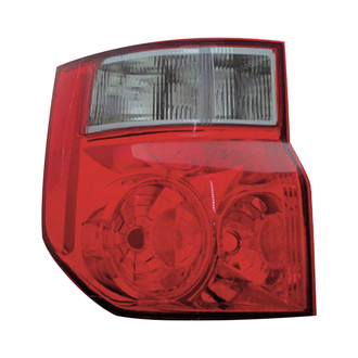 Pacific Best® - Driver Side Replacement Tail Light Lens and Housing (CAPA Certified)