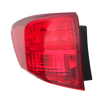 Pacific Best® - Driver Side Outer Replacement Tail Light (Standard Line)