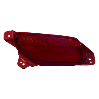 Pacific Best® - Rear Passenger Side Bumper Reflector (CAPA Certified)