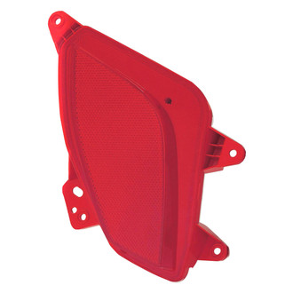 Pacific Best® - Rear Passenger Side Bumper Reflector (CAPA Certified)