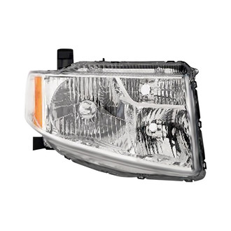 Pacific Best® - Passenger Side Replacement Headlight Lens and Housing (Standard Line)