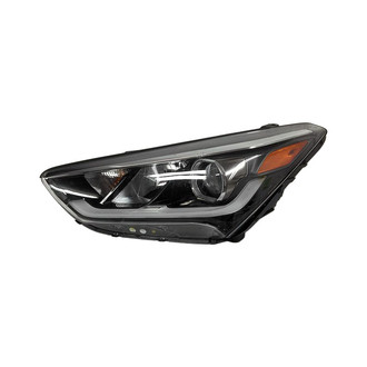 Pacific Best® - Driver Side Replacement Headlight (Standard Line)