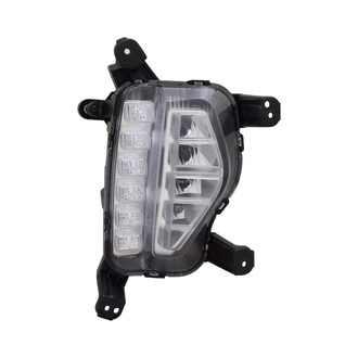 Pacific Best® - Passenger Side Replacement Fog Light (NSF Certified)