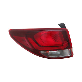 Pacific Best® - Driver Side Outer Replacement Tail Light (Standard Line)