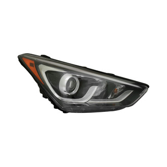 Pacific Best® - Passenger Side Replacement Headlight (CAPA Certified)