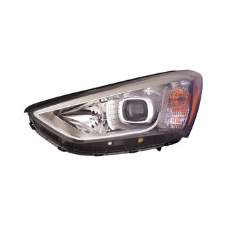 Pacific Best® - Driver Side Replacement Headlight (Standard Line)