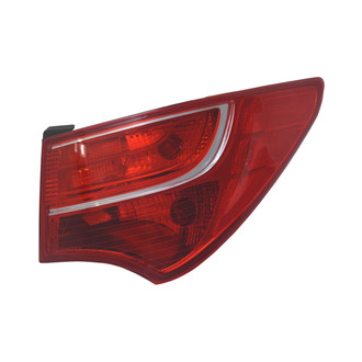 Pacific Best® - Passenger Side Outer Replacement Tail Light (CAPA Certified)