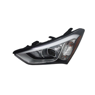 Pacific Best® - Driver Side Replacement Headlight (CAPA Certified)