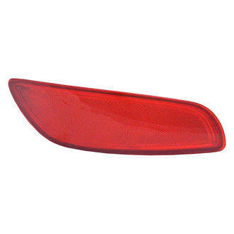 Pacific Best® - Rear Driver Side Bumper Reflector (CAPA Certified)
