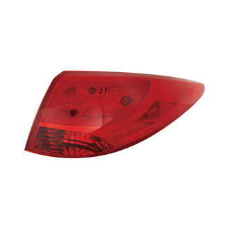 Pacific Best® - Passenger Side Outer Replacement Tail Light (Standard Line)