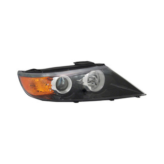Pacific Best® - Driver Side Replacement Headlight (CAPA Certified)