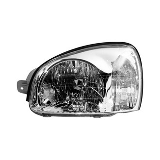 Pacific Best® - Driver Side Replacement Headlight (Standard Line)