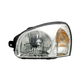 Pacific Best® - Driver Side Replacement Headlight (CAPA Certified)