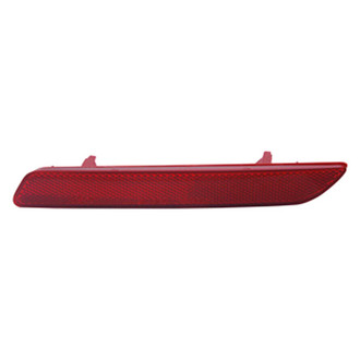 Pacific Best® - Rear Passenger Side Bumper Reflector (CAPA Certified)