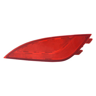 Pacific Best® - Rear Passenger Side Bumper Reflector (CAPA Certified)