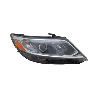 Pacific Best® - Passenger Side Replacement Headlight (Standard Line)