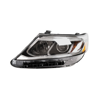 Pacific Best® - Driver Side Replacement Headlight (Standard Line)