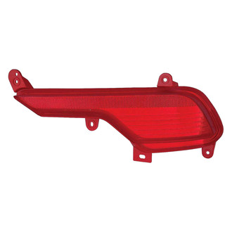 Pacific Best® - Rear Passenger Side Bumper Reflector (CAPA Certified)