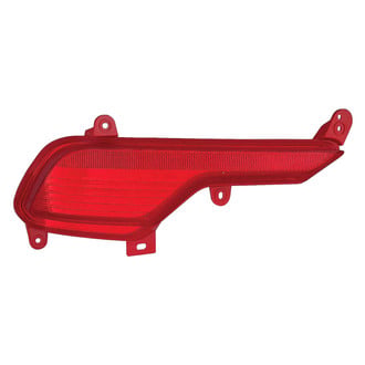 Pacific Best® - Rear Driver Side Bumper Reflector (CAPA Certified)