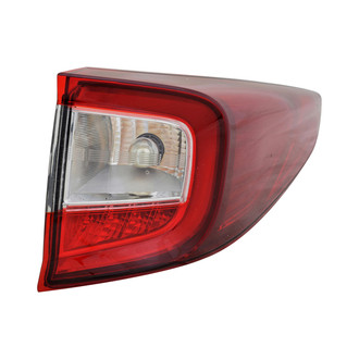 Pacific Best® - Passenger Side Outer Replacement Tail Light (Standard Line)