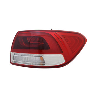 Pacific Best® - Passenger Side Outer Replacement Tail Light (Standard Line)