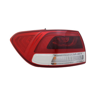 Pacific Best® - Driver Side Outer Replacement Tail Light (CAPA Certified)