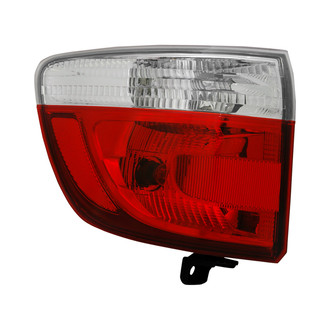 Pacific Best® - Driver Side Outer Replacement Tail Light (Standard Line)
