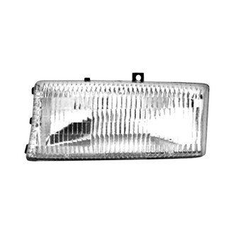 Pacific Best® - Driver Side Replacement Headlight Lens and Housing (Standard Line)