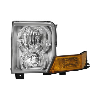 Pacific Best® - Passenger Side Replacement Headlight (Standard Line)